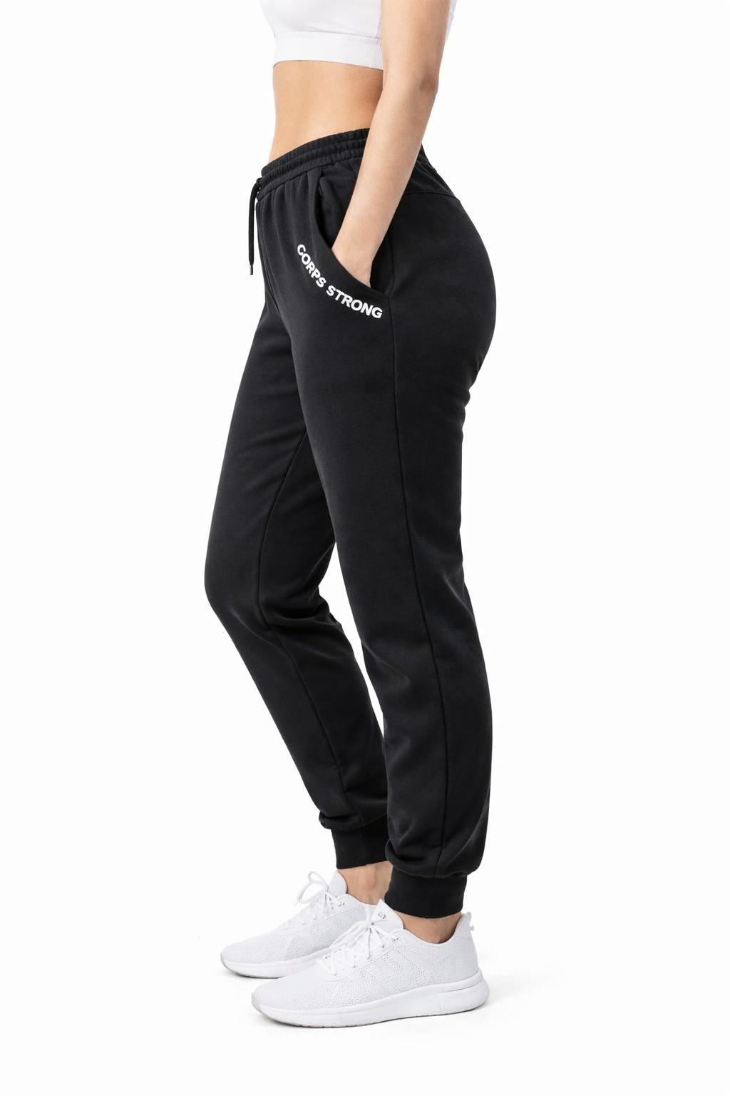 CloudFlex Black Unisex Sweat Pants