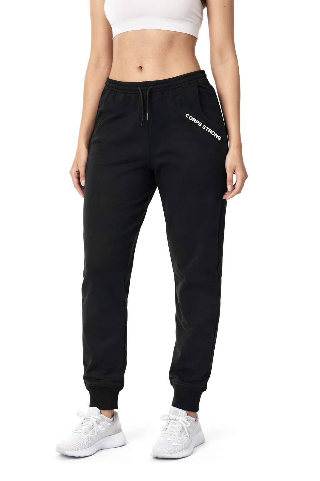 CloudFlex Black Unisex Sweat Pants